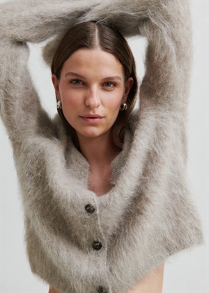 Karla knit cardigan Pumice Stone Second Female 